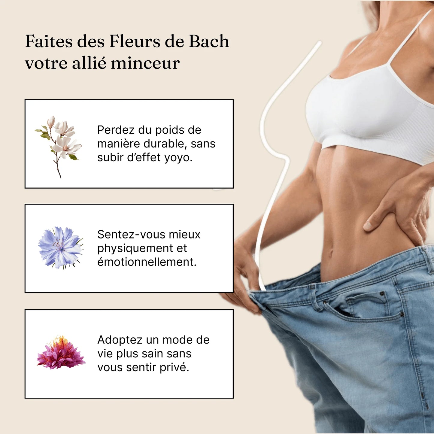 Perte de poids - Fleurs de Bach pour mincir durablement| MADE IN FRANCE