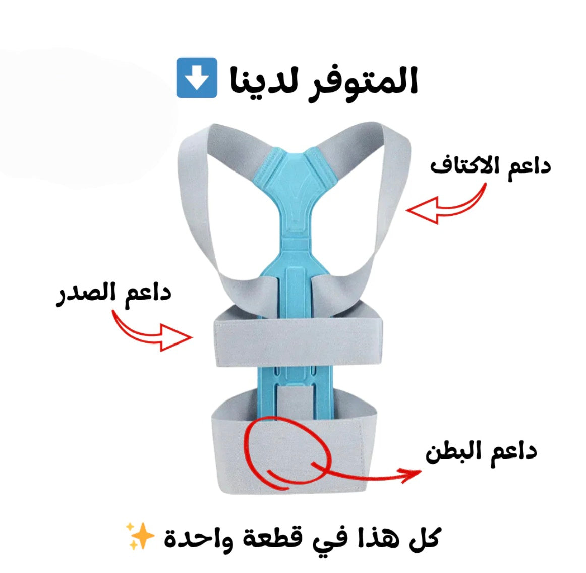 حزام مصحح وضعية الظهر (الأصلي)