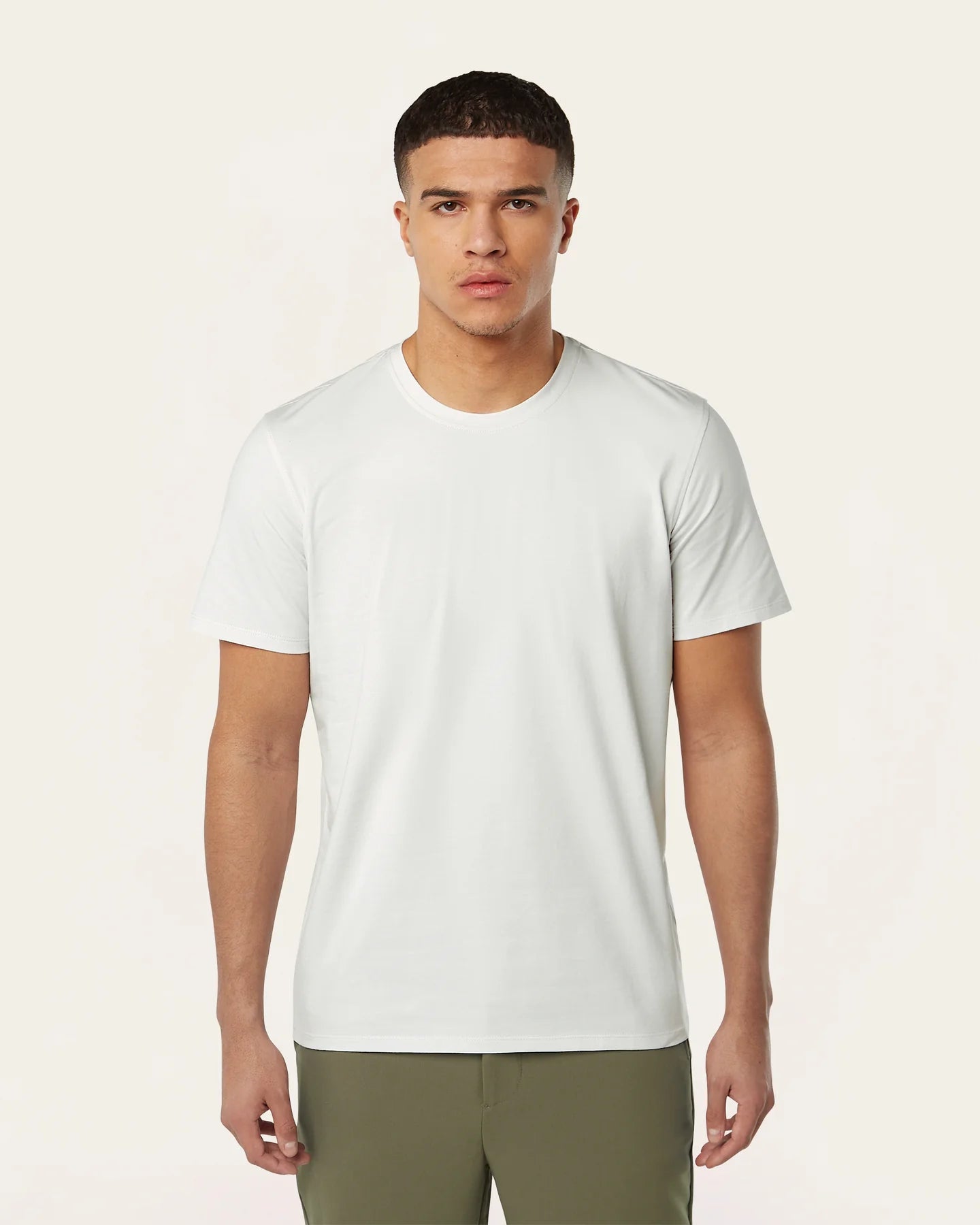 T-shirt navy anti taches et repousse leau