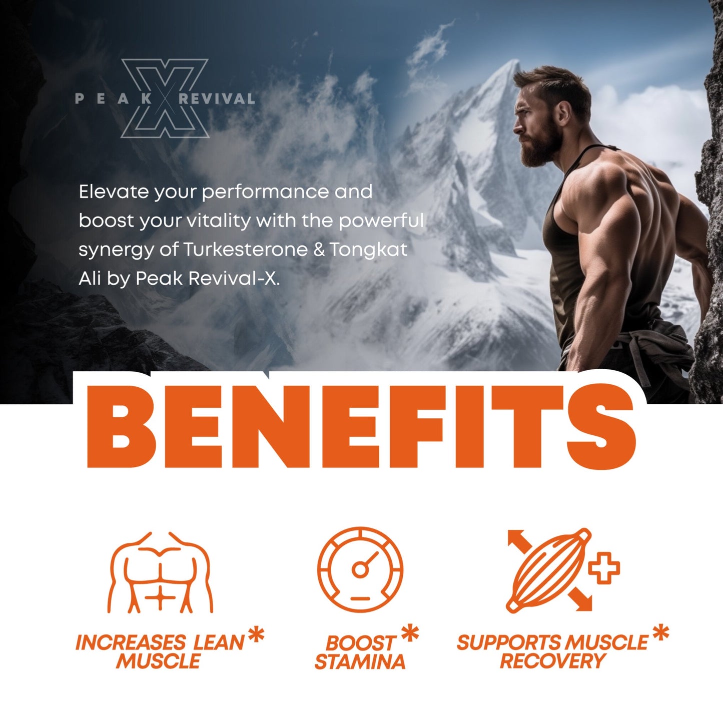 Turkesterone & Tongkat Ali Supplement 1000mg