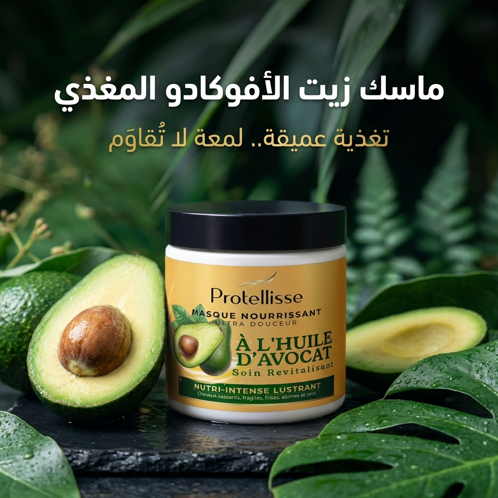 ماسك شامبو الكيراتين المركز