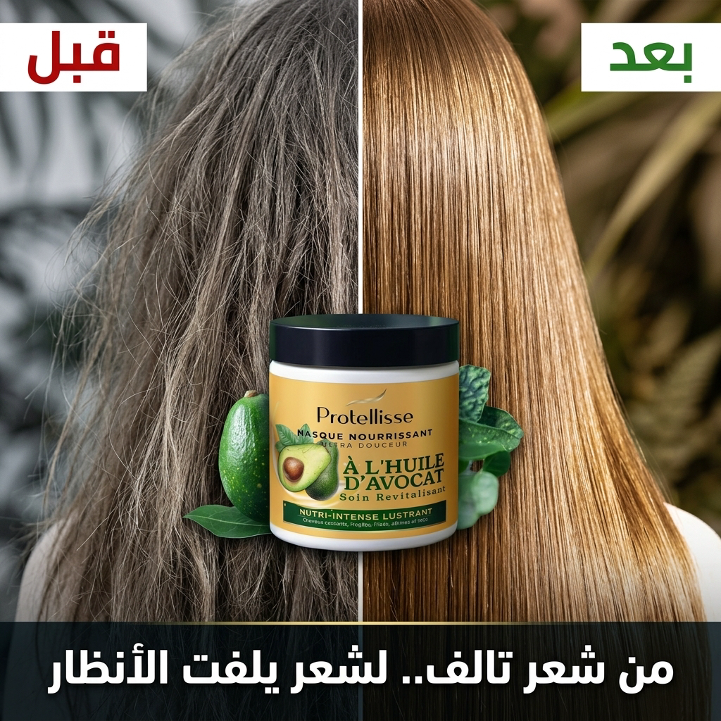 ماسك شامبو الكيراتين المركز