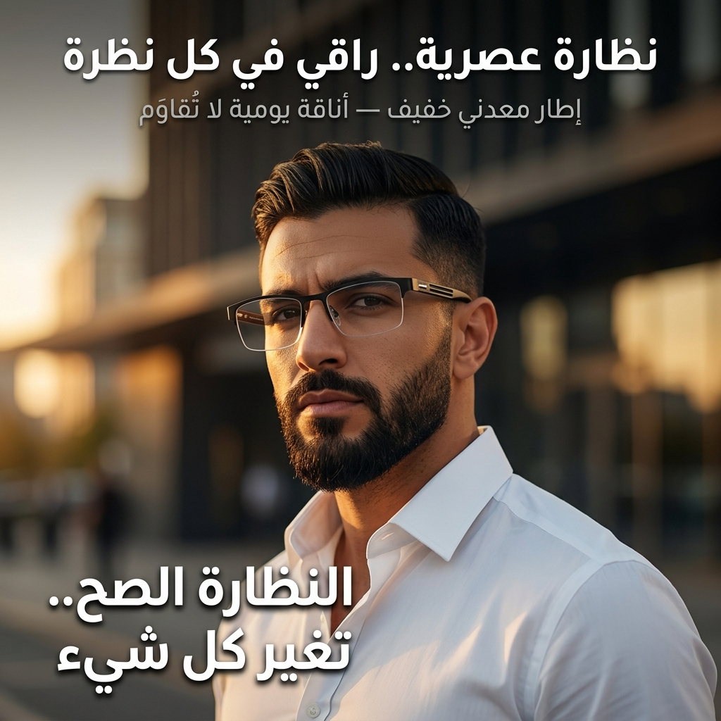 نظارات عصرية مريحة – أناقة وحماية يومية