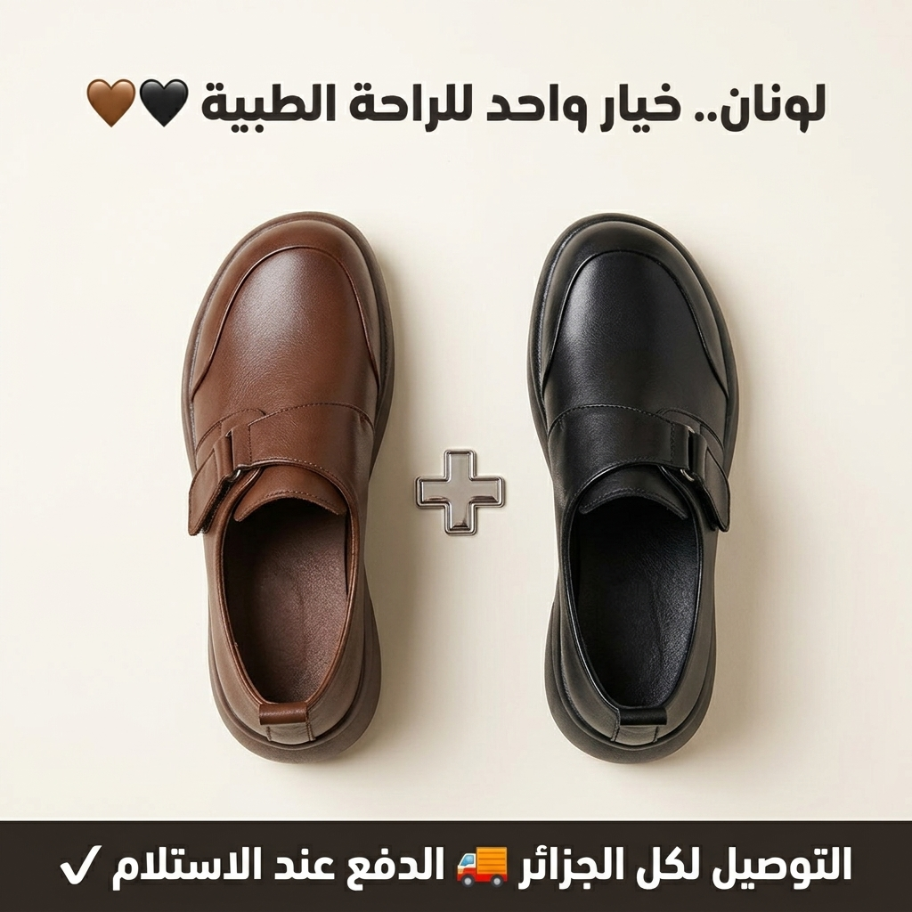 Chaussure Médicale Femme Ajustable | حذاء طبي نسائي قابل للتعديل