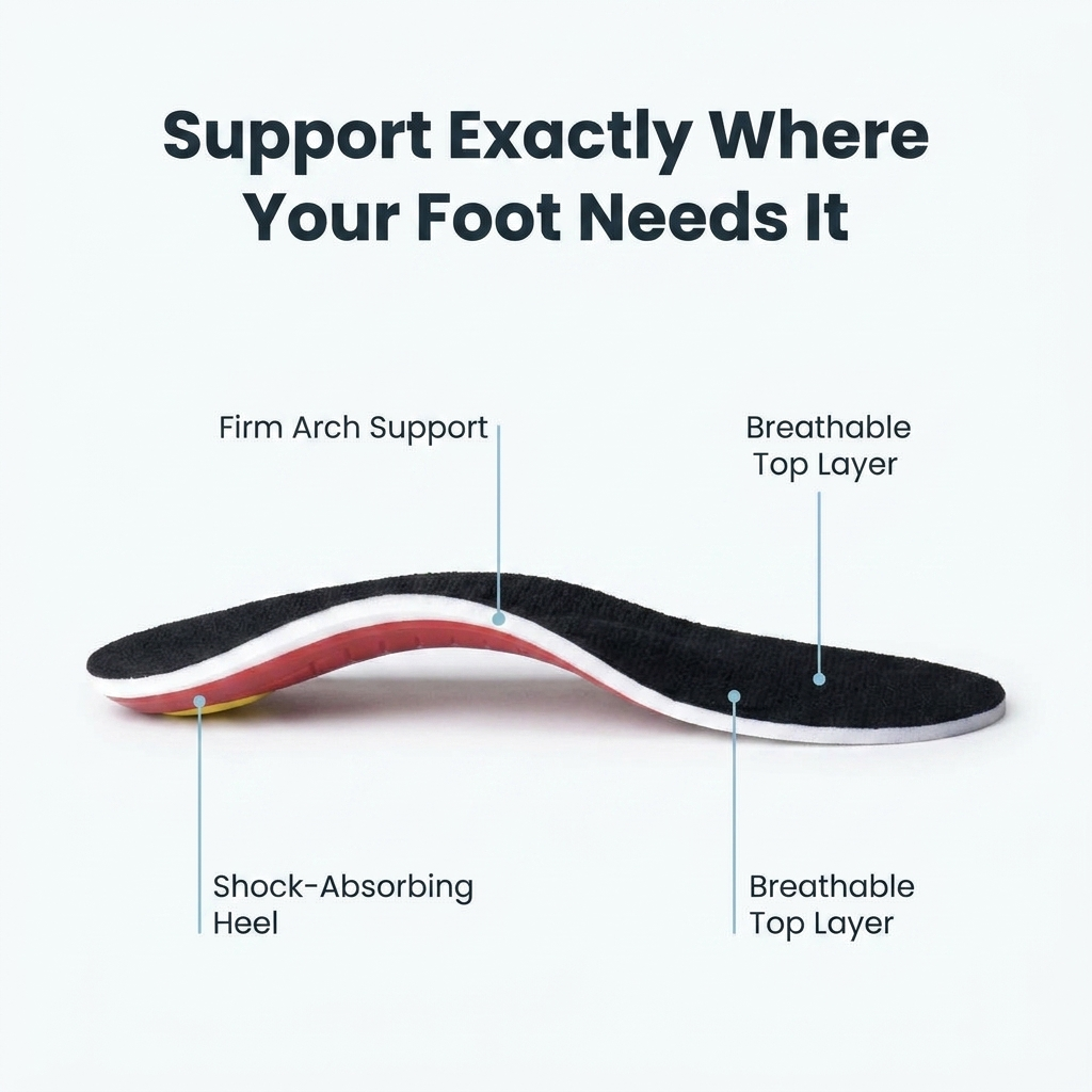ArchiStep™ | Arch Support Insoles – All-Day Foot Pain Relief