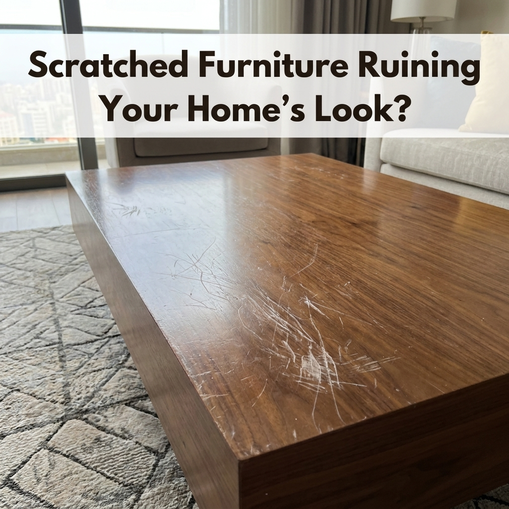 Wood Scratch Repair – Restore Furniture In Seconds