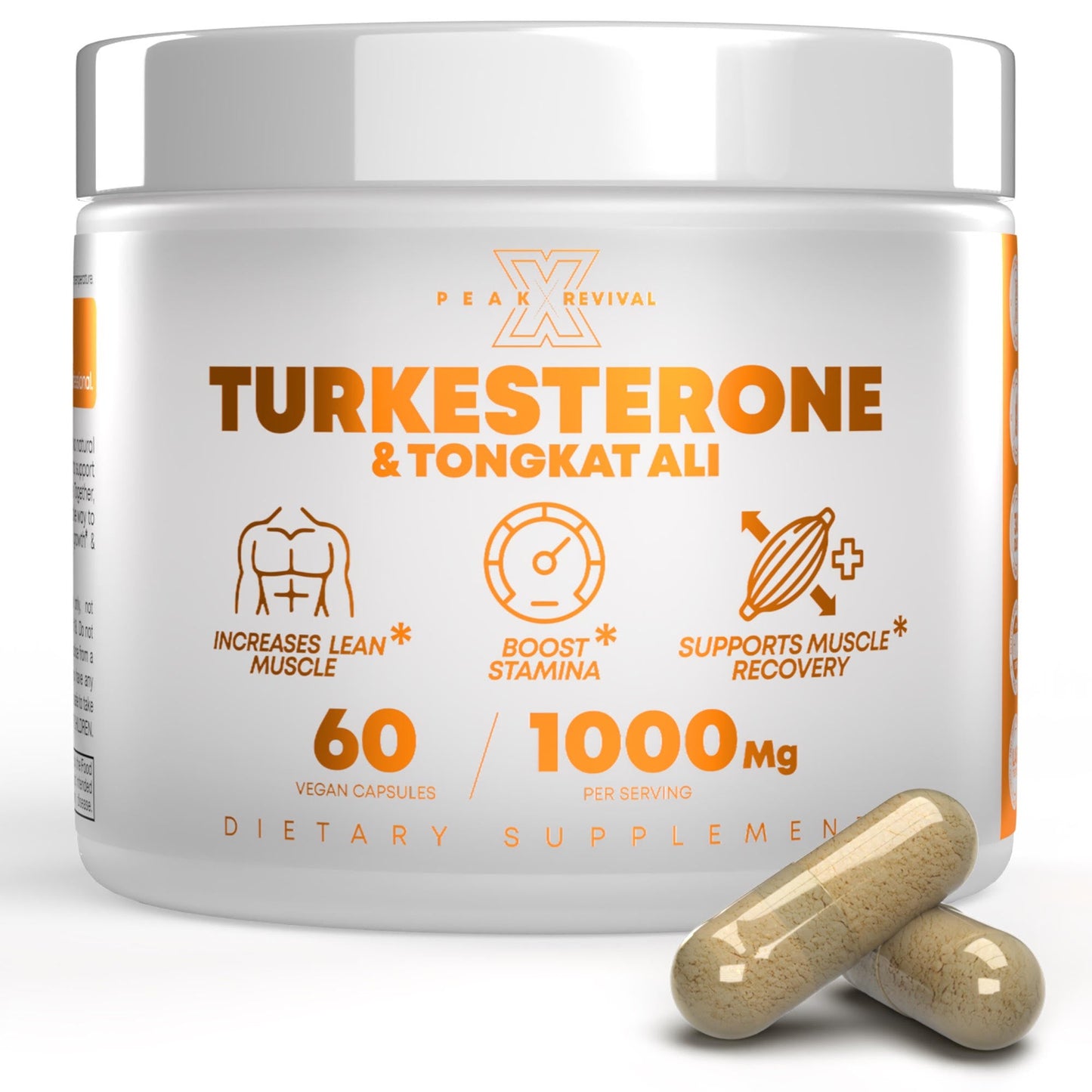 Turkesterone & Tongkat Ali Supplement 1000mg